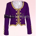 Purple Velvet Highland Dance Jacket