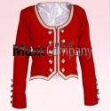 Red Velvet Highland Dance Jacket