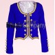 Royal Blue Velvet Highland Dance Jacket