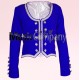 Royal Blue Velvet Highland Dance Jacket