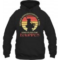 Unisex Shawl Collar Bagpiper Hoodie