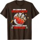 Bagpipe Scottish Folk Music Brown T-Shirt