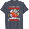 Bagpipe Scottish Folk Music Heather Blue T-Shirt