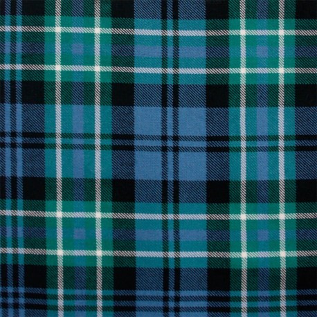 Arbuthnot Ancient 100% Pure New Wool Tartan Fabric