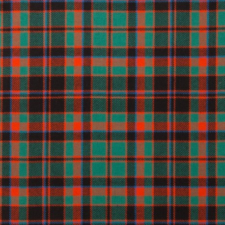 Buchan Ancient 100% Pure New Wool Tartan Fabric