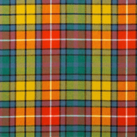 Buchanan Ancient 100% Pure New Wool Tartan Fabric