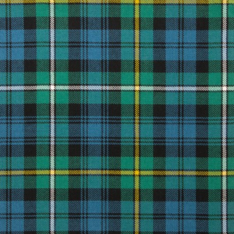 Campbell of Argyll Ancient 100% Pure New Wool Tartan Fabric