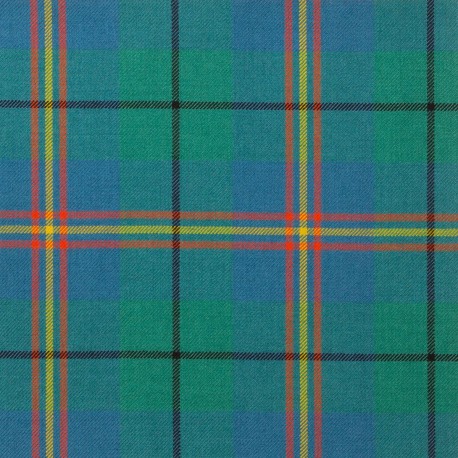 Carmichael Ancient 100% Pure New Wool Tartan Fabric