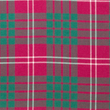 Crawford Ancient 100% Pure New Wool Tartan Fabric