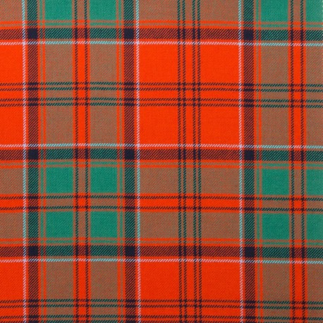 Drummond Clan Ancient 100% Pure New Wool Tartan Fabric