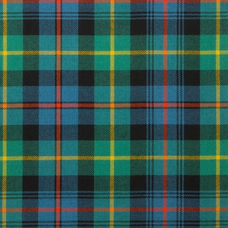 Farquharson Ancient 100% Pure New Wool Tartan Fabric