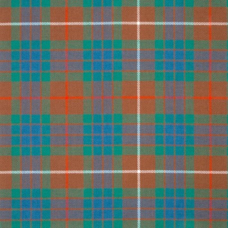 Fraser Hunting Ancient 100% Pure New Wool Tartan Fabric