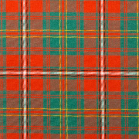 Hay Ancient 100% Pure New Wool Tartan Fabric