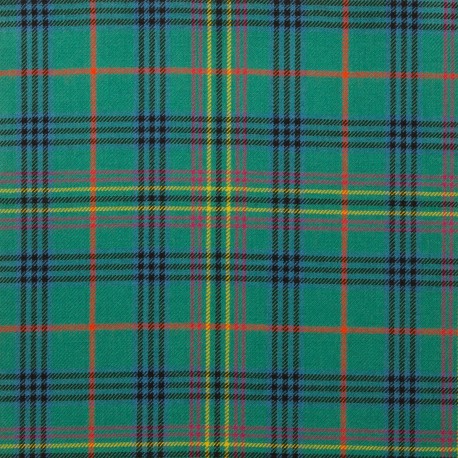 Kennedy Ancient 100% Pure New Wool Tartan Fabric