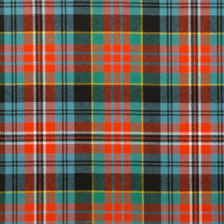 Kidd Ancient 100% Pure New Wool Tartan Fabric