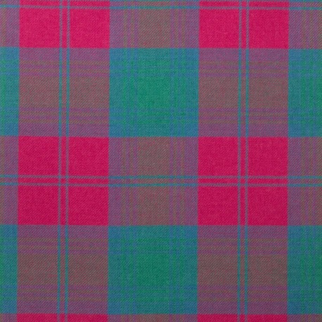 Lindsay Ancient 100% Pure New Wool Tartan Fabric