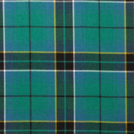MacAlpine Ancient 100% Pure New Wool Tartan Fabric