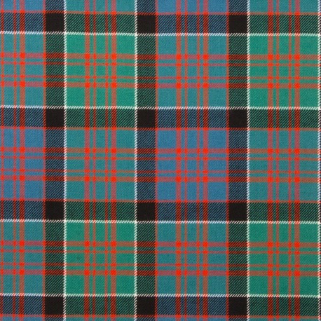 MacDonald of Clanranald Ancient 100% Pure New Wool Tartan Fabric