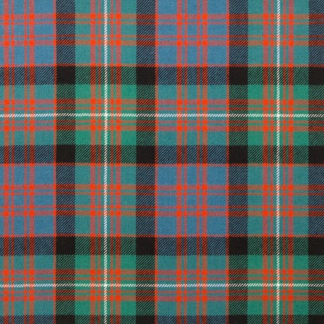 MacDonell of Glengarry Ancient 100% Pure New Wool Tartan Fabric
