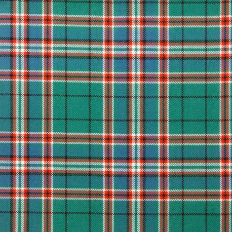 MacFarlane Hunting Ancient 100% Pure New Wool Tartan Fabric