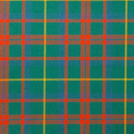 MacIntosh Hunting Ancient 100% Pure New Wool Tartan Fabric