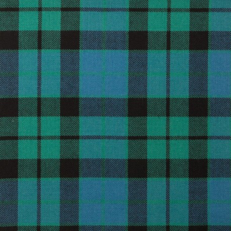 Mackay Ancient 100% Pure New Wool Tartan Fabric