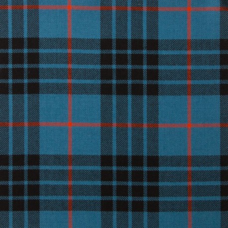 MacKay Blue Ancient 100% Pure New Wool Tartan Fabric