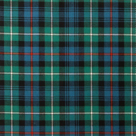MacKenzie Ancient 100% Pure New Wool Tartan Fabric