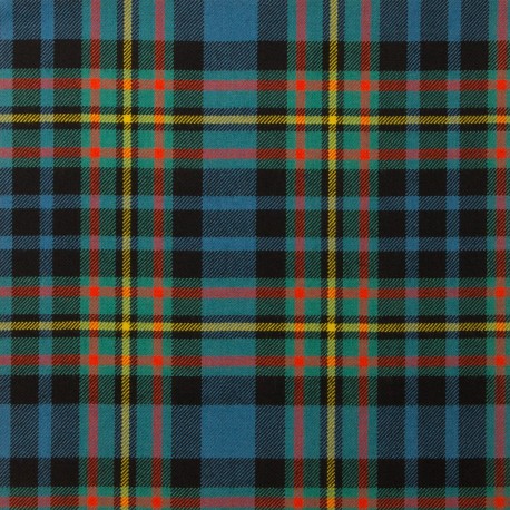 MacLellan Ancient 100% Pure New Wool Tartan Fabric