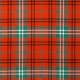 Morrison Red Ancient 100% Pure New Wool Tartan Fabric