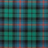 Urquhart Broad Red Ancient 100% Pure New Wool Tartan Fabric