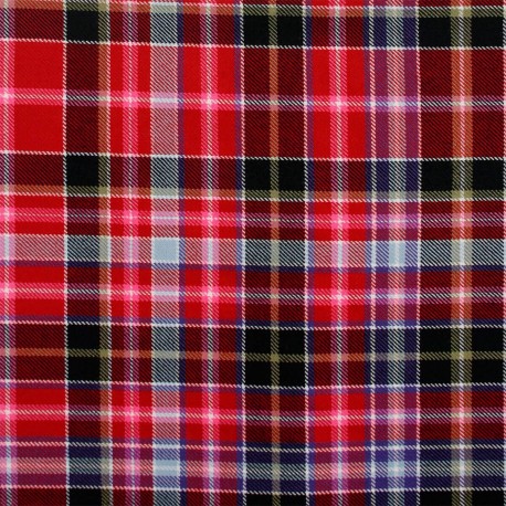 Aberdeen Modern 100% Pure New Wool Tartan Fabric