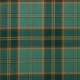 All Ireland Green Irish 100% Pure New Wool Tartan Fabric