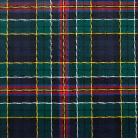 Allison Modern 100% Pure New Wool Tartan Fabric