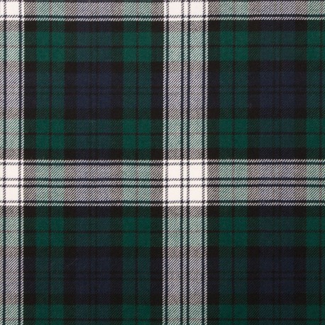 Black Watch Dress Modern 100% Pure New Wool Tartan Fabric