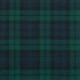 Black Watch Modern 100% Pure New Wool Tartan Fabric