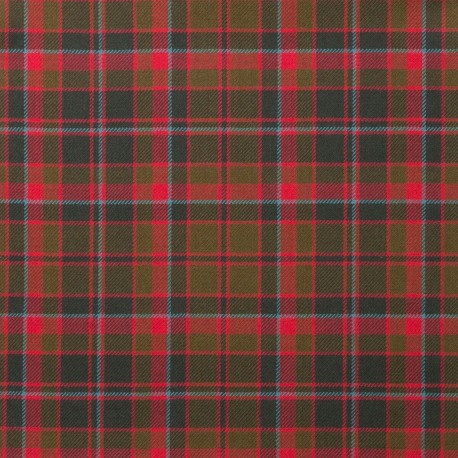 Buchan Weathered 100% Pure New Wool Tartan Fabric