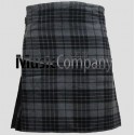 Grey Granite Tartan Scottish Traditional Kilt