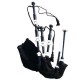 Full Ivory Plastic Highland African Blackwood or Ebony wood Bagpipe