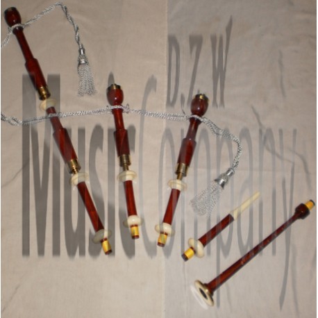 Antique Rose wood Bagpipe