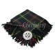Hunting Stewart Scottish Fly Plaid with Knotted Fringe
