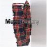 Black Stewart Drummer Plaid Pleated