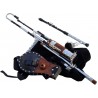 Irish Black Half set Uilleann Bagpipe