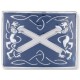 Highland Saltire Waist Belt Buckle