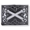 Highland Saltire Waist Belt Buckle