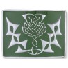 Highland Thistle Waist Belt Buckle