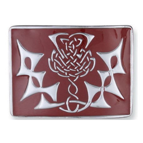 Highland Thistle Waist Belt Buckle