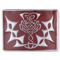 Highland Thistle Waist Belt Buckle