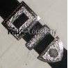 Scots Guards Cross Belt Buckle Set