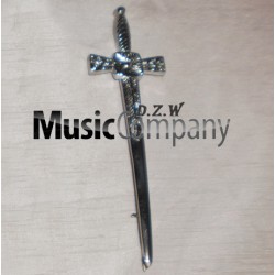 Cross Swords Kilt Pin